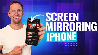 Screen Mirroring On iPhone  How To Mirror iPhone To TV Mac amp PC [upl. by Paget]