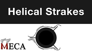 A Brief Explanation of Helical Strakes Meca Enterprises Inc [upl. by Moriyama]