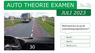 Compleet auto theorie examen juli 2023  gevaarherkenning  kennis  inzicht  voorrang [upl. by Cherilyn]