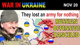 20 Nov BRUTAL DEFEAT Russians ARREST ALL GENERALS Siversk Offensive Ended  War in Ukraine [upl. by Ettelrahc]