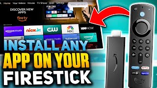 INSTALL ANY APP ON YOUR FIRESTICK [upl. by Dnalro488]