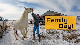 A Day In The Life of Montana Horse Ranch [upl. by Island]