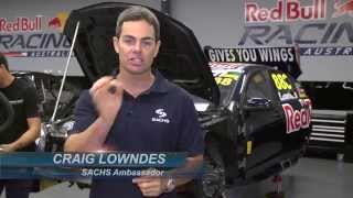 Craig Lowndes on SACHS Racing Shock Absorbers [upl. by Nivak]