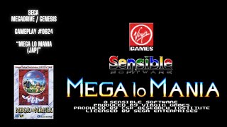 Mega Lo Mania JAP Megadrive  Gameplay 0624 [upl. by Nitsu766]