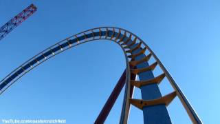 Scream HD POV Six Flags Magic Mountain [upl. by Ajidahk510]