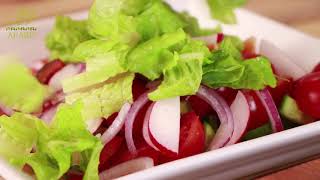 Fattoush Salad with Zaatar [upl. by Novak]