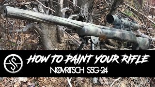 How to Paint Your Rifle  Swamp Sniper [upl. by Inattyrb]