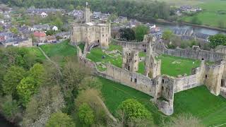 Warkworth Northumberland From Above [upl. by Eseilana]