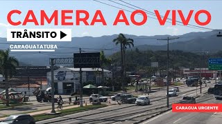 Câmera ao vivo  Trevo chegada da Rodovia dos Tamoios em Caraguatatuba SP  230723 [upl. by Yerocaj]