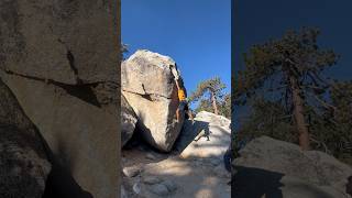 Flower Pot Dyno  Black Mountain Bouldering [upl. by Gherardi]