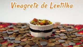 Vinagrete de Lentilha  Receitas de Minuto EXPRESS 27 [upl. by Layla631]