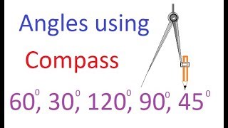 Construction of angle bisector [upl. by Artus]