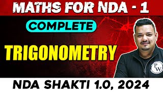 NDA Maths  Trigonometry  NDA 1 2024  Defence Wallah [upl. by Einolem]