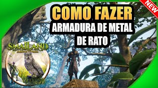 🟢 Como Fazer a Nova Armadura de Metal de Rato Nova Atualização no Smalland 2024 [upl. by Otipaga]