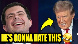 Pete Buttigieg HILARIOUSLY ROASTS Trumps Debate Performance [upl. by Aneehta]