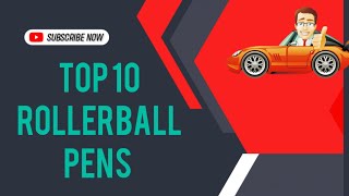 Top 10 Rollerball pens [upl. by Anaihk]