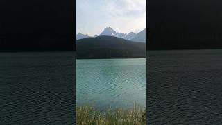 wow glacier water lake in the rocky mountains mountains [upl. by Donalt]