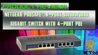 Product Review  NETGEAR Prosafe® 8port 101001000 Gigabit Switch with 4Port PoE [upl. by Lyndel]