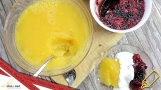 Wackelpudding selber machen  OrangenApfelsinen und WaldbeereRote Grütze  Rezept [upl. by Akihsal302]