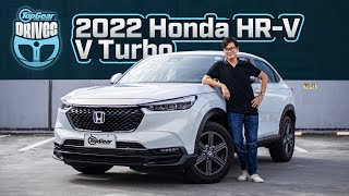 2022 Honda HRV Turbo review Midspec V variant tested  Top Gear Philippines [upl. by Ahsir]