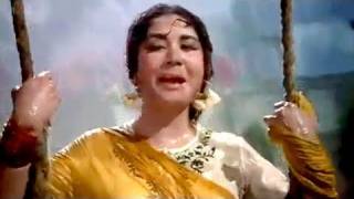 Pad Gaye Jhule  Lata Mangeshkar Asha Bhosle Bahu Begum Song [upl. by Dene]