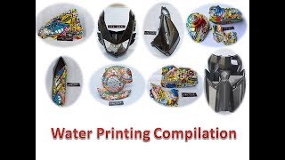 Water Transfer Printing  Hydrographic  Hydro Dipping Compilation By Brother Motoshop [upl. by Ahon]