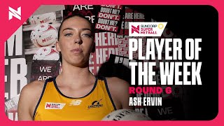 SSN Player of the Week  Round 6  Ash Ervin [upl. by Golden595]