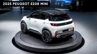 All New 2025 Peugeot e208 Mini CAR Hybrid [upl. by Cletus]