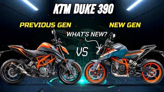 2024 KTM Duke 390  Whats New [upl. by Aleahc]