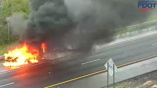 Florida SUV Burns To The Ground [upl. by Danziger]