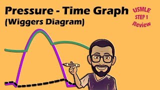 Cardiac Pressure vs Time Graph  710 CVS PHYSIOLOGY [upl. by Ennovad]