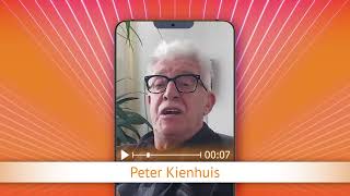 TV Oranje app videoboodschap  Peter Kienhuis [upl. by Polky]