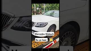 Mercedes in for windscreen replacement  car glass replacement Damaged windscreen [upl. by Ecirtnahs]