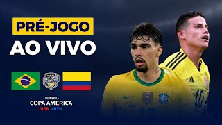 BRASIL X COLÃ”MBIA AO VIVO DIRETO DOS ESTADOS UNIDOS  3Âª RODADA  COPA AMÃ‰RICA  TRANSMISSÃƒO AO VIVO [upl. by Fayre]