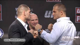 UFC on FOX Velasquez vs Dos Santos Press Conference completeunedited [upl. by Renny]