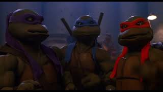 Junkyard fight scene  Teenage Mutant Ninja Turtles II Secret of the Ooze 1991 [upl. by Jadwiga]