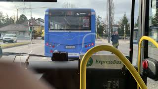 Busmitfahrt München Linie 143 Richtung FreihamMöbel Höffner [upl. by Nyleuqcaj730]