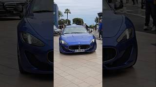 Maserati Granturismo in Monaco short shorts youtubeshorts fyp monaco [upl. by Cordle]