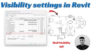 Visibility settings in Revit [upl. by Cirek]