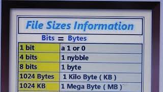 What Are Bytes and Bits Bit and Byte Explained in 2 Minutes [upl. by Petigny760]