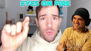 Codfish Beatbox Reaction  Eyes on Fire Blue Foundation Cover [upl. by Matuag]