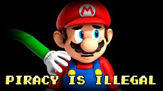 Mario Delves Into Nintendo AntiPiracy Screens [upl. by Ane]