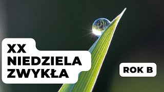 20 Niedziela Zwykła  rok B  Jaskinia Słowa  ks Maciej Jaszczołt [upl. by Mutz]