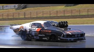 MOITS RACING PRO SLAMMER MUSTANG 567  248 MPH [upl. by Lucky386]