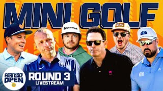 The Barstool Chicago Mini Golf Open Presented By High Noon  Round 3 [upl. by Akimed]