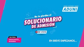 SEGUNDO EXAMEN SAN MARCOS 2024 II  SOLUCIONARIO EN VIVO [upl. by Barraza]