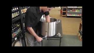 How To Install Weldless Bulkhead amp Thermometer Into Brewing Kettle [upl. by Lance93]