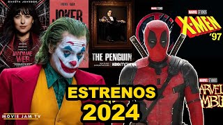 Calendario de ESTRENOS 2024  MARVEL y DC 🔥 [upl. by Iniretake]