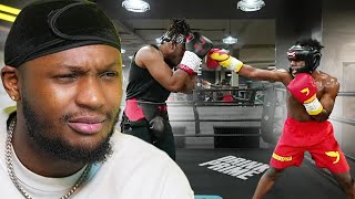 Viddal Riley Reacts KSI vs Speed Spar [upl. by Forland]