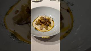 Nuovo ristorante stellato di Cannaviacciuolo food invitedby [upl. by Nalehp117]